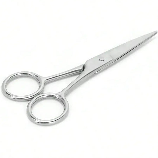 Men's Mustache Trimmer Scissors | Stainless Steel Grooming Mustache Trimmer Scissors Peaceful Pleasures Health and Wellness 1pc