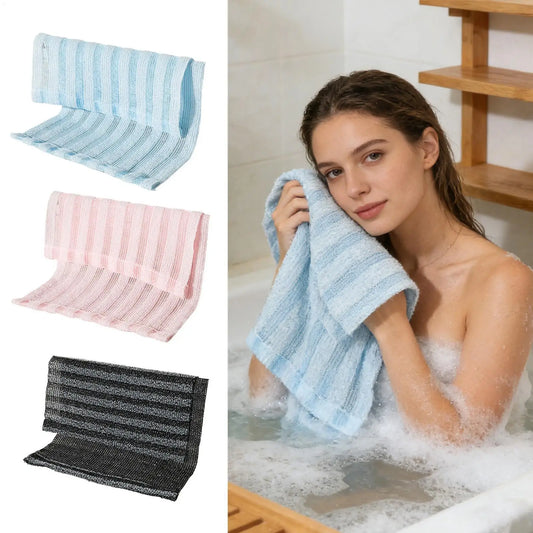 Exfoliating Bath Towel – Body Scrub Washcloth for Back & Skin Exfoliating Bath Towel Oasis Select