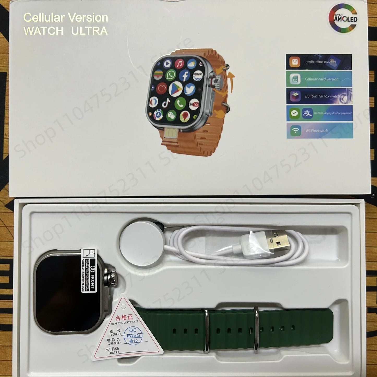 GOLDENSPIKE CD12 4G Android Smart Watch | GPS, Camera, SIM