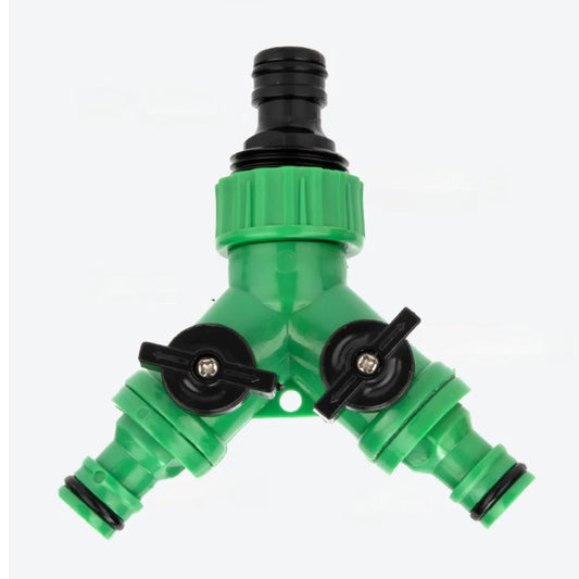4 6 Soft Water Pipe Switch Y-shaped Valve Three-way Diversion Peaceful Pleasures Health and Wellness Default Title