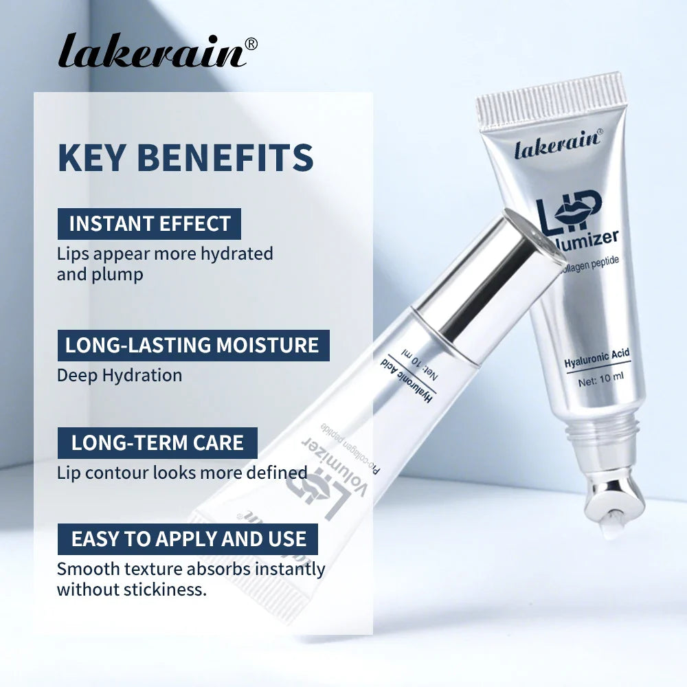 Lip Plumper Gloss Serum – Hydrating, Non-Sticky, 10ml
