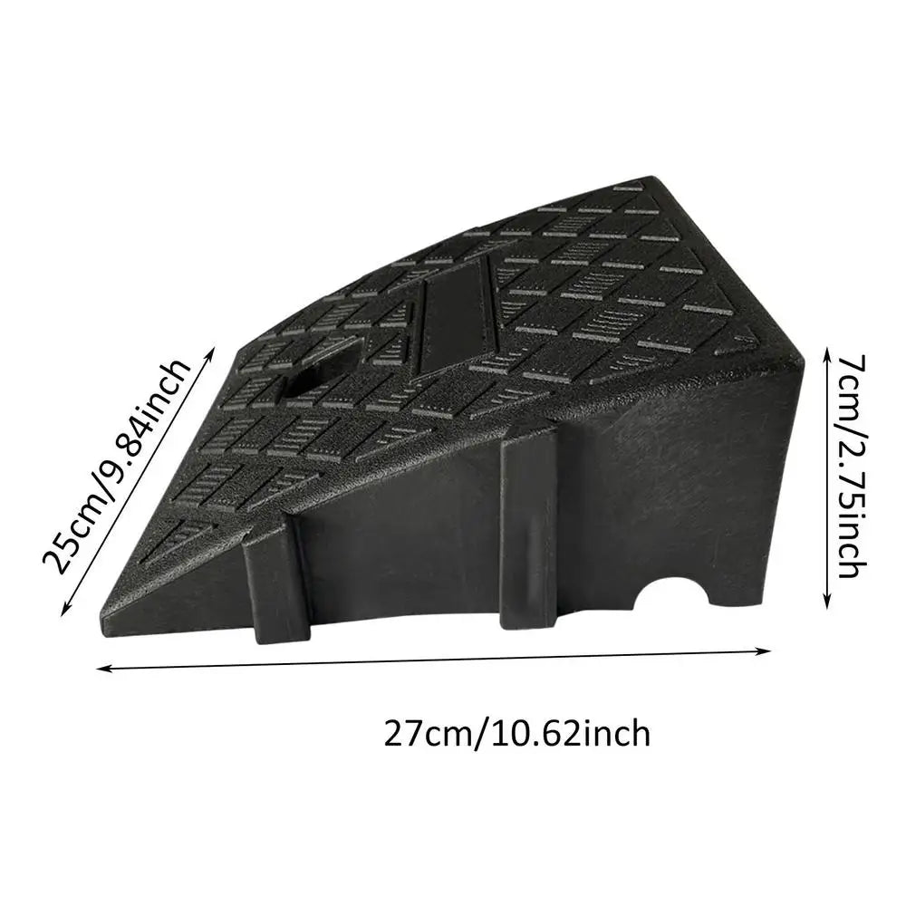 Portable PVC Curb Ramp | Non-Slip Driveway Threshold Ramp