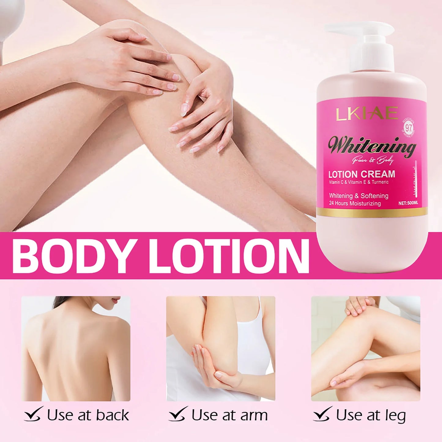 AILKE Vitamin C & E Brightening Body Lotion 500ml