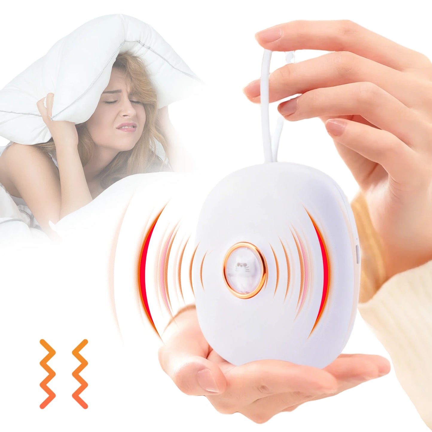 LED Vibrating Digital Alarm Clock | Dual Alarm, 3 Vibration Modes