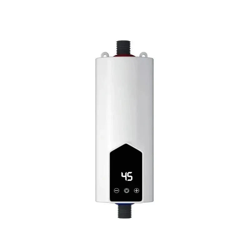 Portable Instant Electric Water Heater 3000W-5500W 220V Adjustable for Home Bathroom Kitchen Shower Heating Peaceful Pleasures Health and Wellness No Accessories