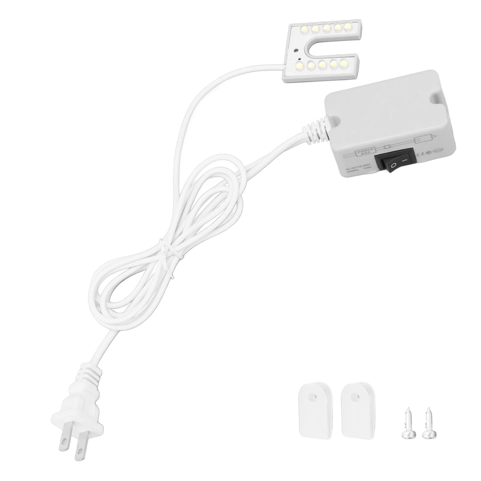 Machine Tool Work Light Sewing Machine Light 10 LED Beads Bright Natural Light Working Gooseneck Lamp with Magnetic Base Peaceful Pleasures Health and Wellness