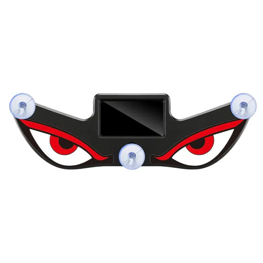 Cool Demon's Eye Car LED Light Solar Powered Blinking Moving Eyes Car Decoration Lamp Rear Windshield Atmosphere Light Peaceful Pleasures Health and Wellness 02