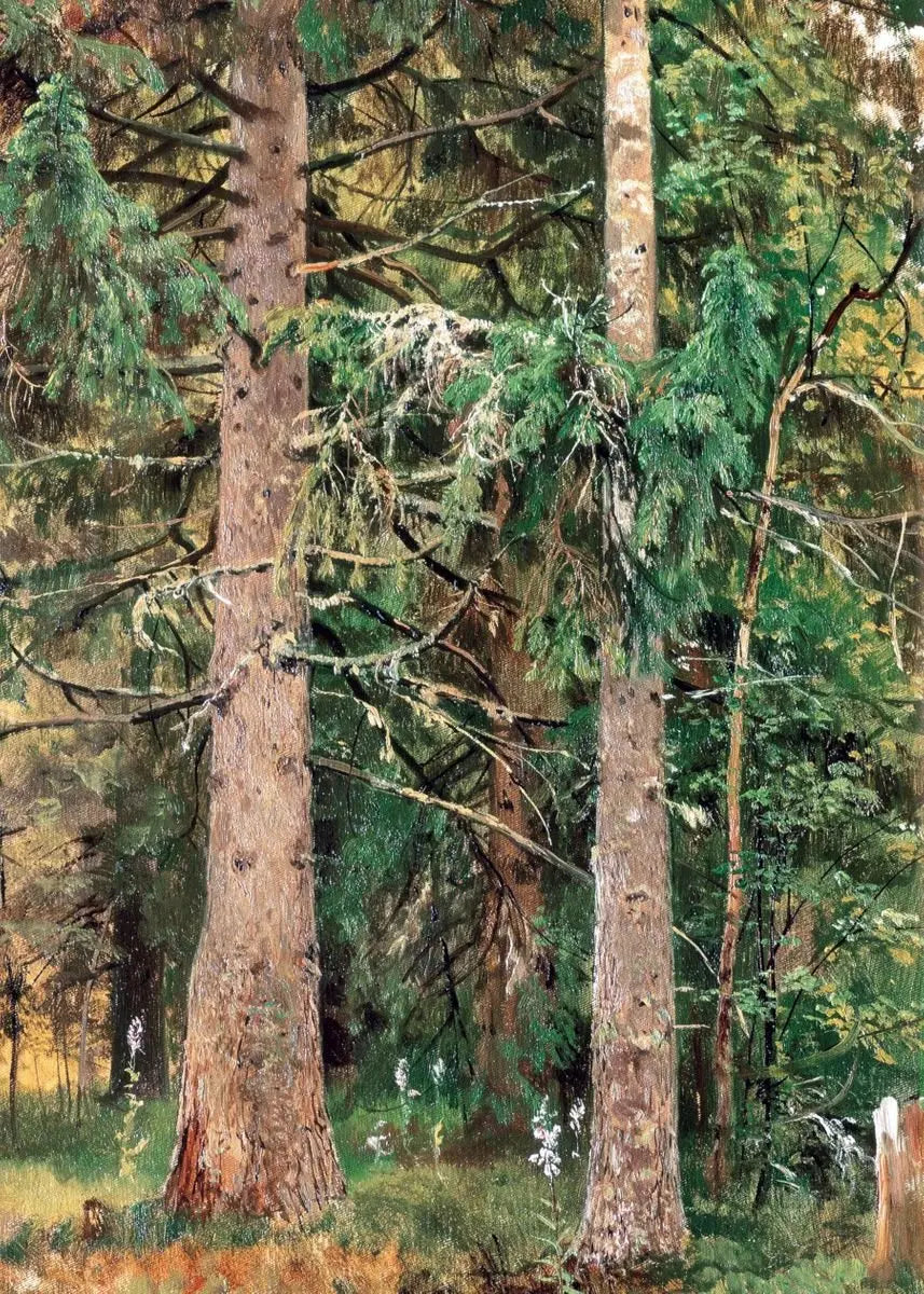 Ivan Shishkin Landscape Canvas Wall Art Print | Unframed