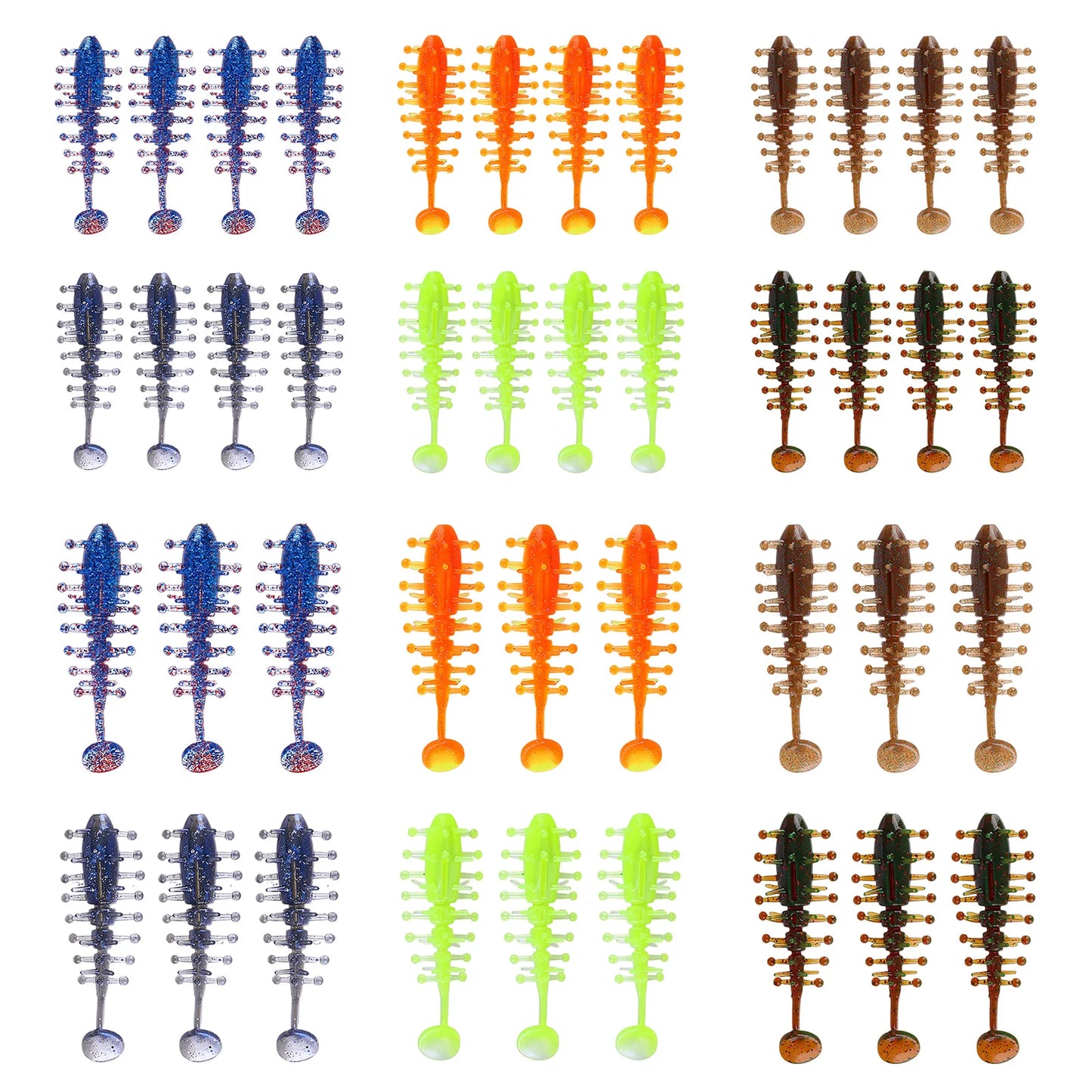 Paddle Tail Swimbaits Lightweight Soft Plastic Fishing Lure TPE Material for Bass Crappie Trout Shad Freshwater Saltwater Peaceful Pleasures Health and Wellness