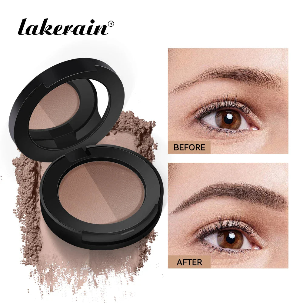 Two-Color Eyebrow Powder Duo – Waterproof Contour & Nose Shadow