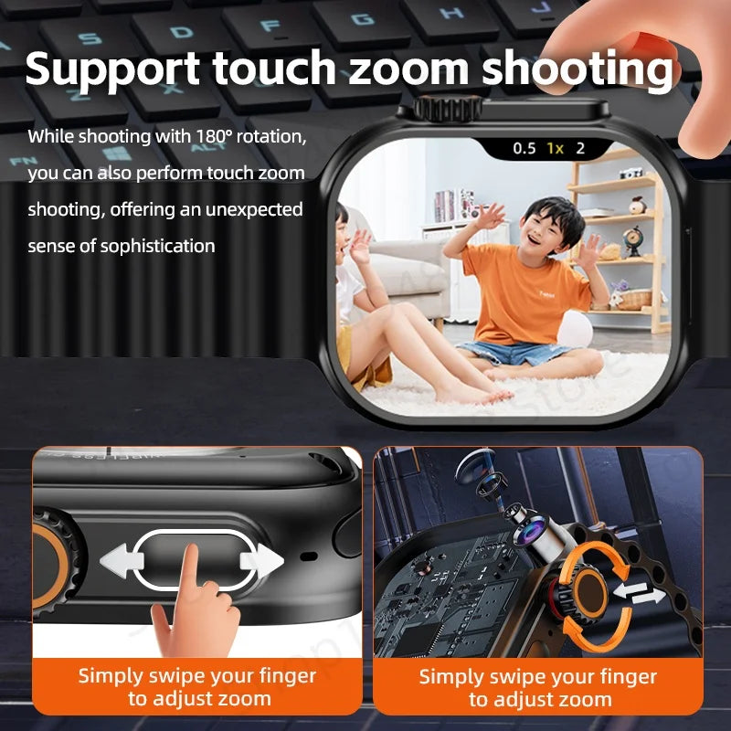 GOLDENSPIKE CD12 4G Android Smart Watch | GPS, Camera, SIM