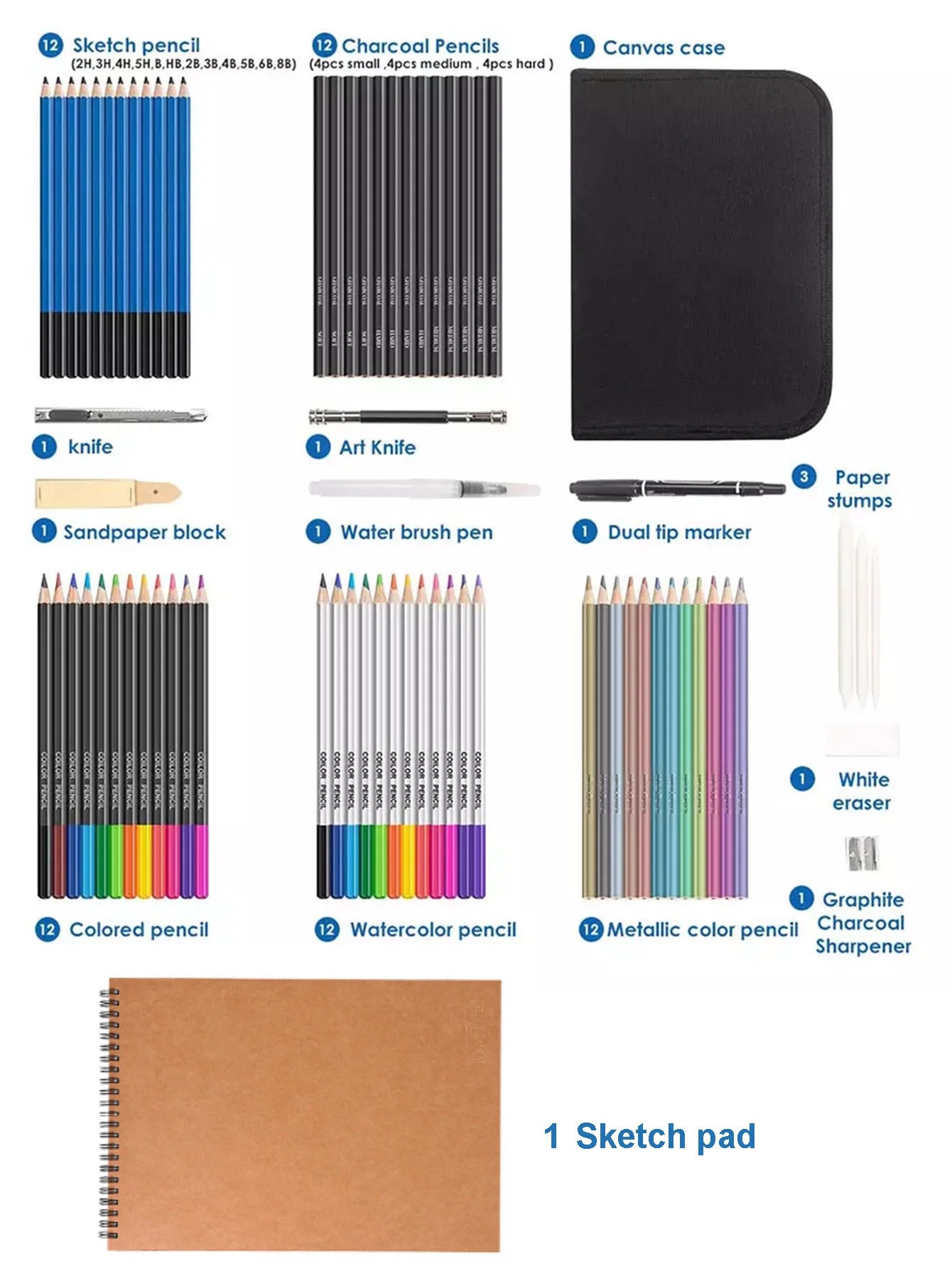 Bview Art Professional 71 Sketch Drawing Pencil Sketching Charcoal