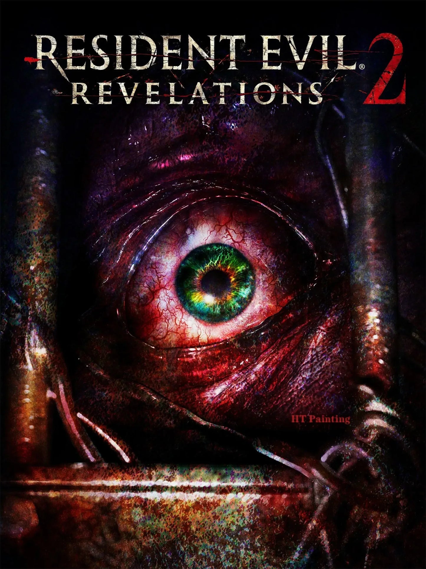 Classic Hot Video Game Resident-Evil 2 3 4 All Characters Vintage Poster Canvas Painting Wall Art Pictures Home Gamer Room De Peaceful Pleasures Health and Wellness