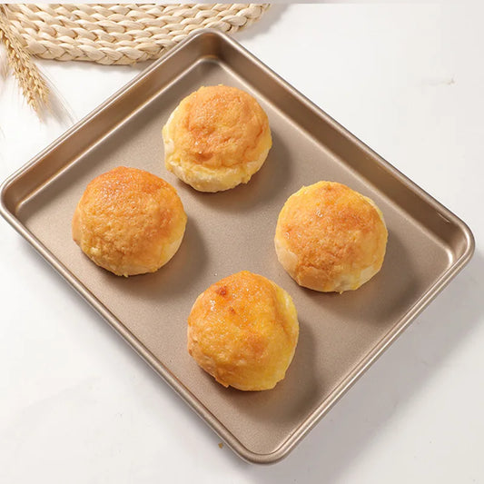 9/11/13 inch Rectangular Oven Tray Food Grade Carbon Steel Baking Tray Built-in Oven Bakeware Tool Suitable for High Temperature Peaceful Pleasures Health and Wellness