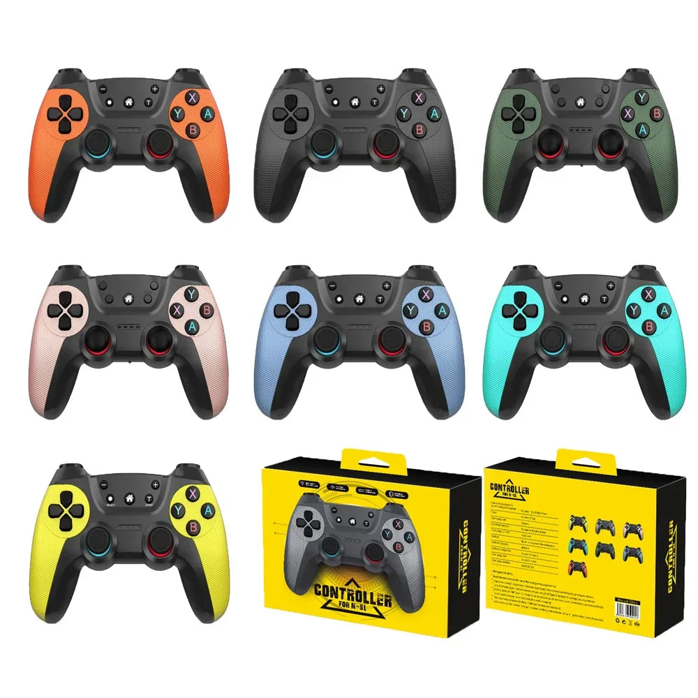 Wireless Bluetooth Gamepad – Switch, PS3, Android & PC