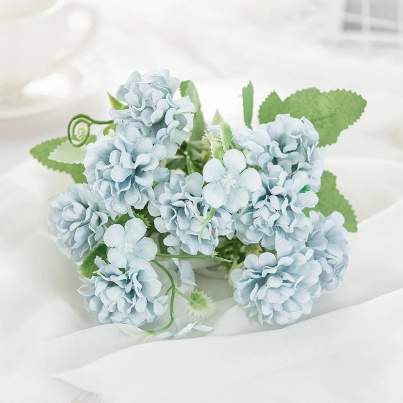 Artificial Silk Hydrangea Bouquet | Wedding & Home Decor