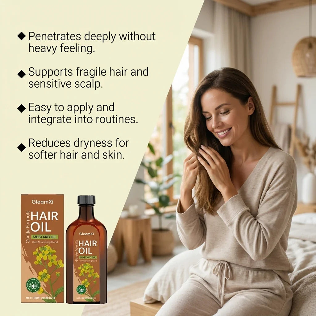 Scalp Moisturizing Hair Oil – Nourish, Hydrate & Add Volume