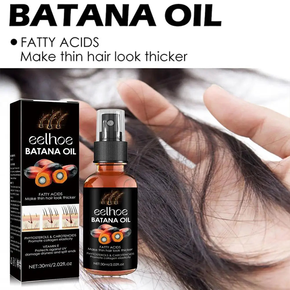 1/2pcs Batana Hair Oil Mask Essential Oil Supple Dry Hair Keratin Plant Complex Oil Dry Damaged Hair Repair Care Products Peaceful Pleasures Health and Wellness