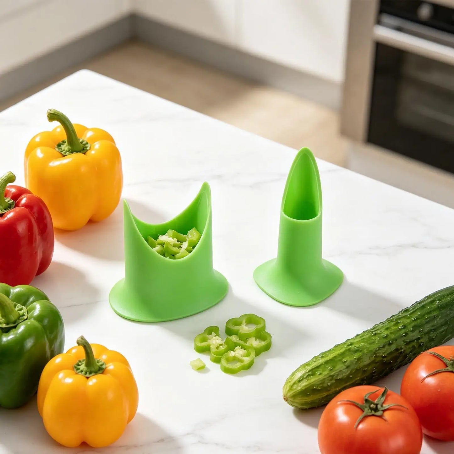 Pepper Corer & Seed Remover Tool – 2 Sizes | Kitchen Gadget