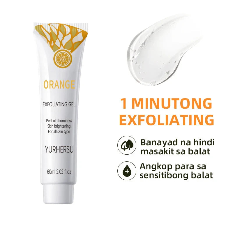 YURHERSU Exfoliating Gel Scrub – Brightening Face Cleanser 60ml