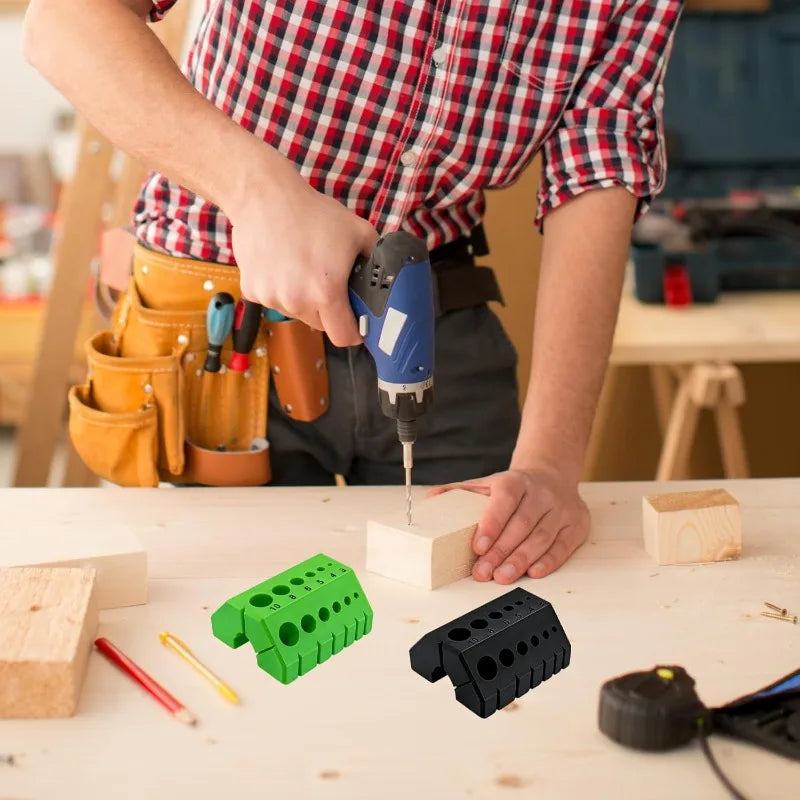 3D Printed Drill Guide Jig – 45° & 90° Bit Alignment Tool