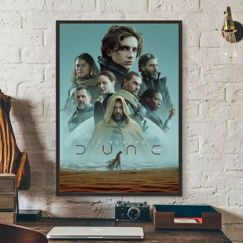Dune Part 2 Movie Poster HD Waterproof PVC Wall Art Sticker Movie Wall Poster Peaceful Pleasures Health and Wellness