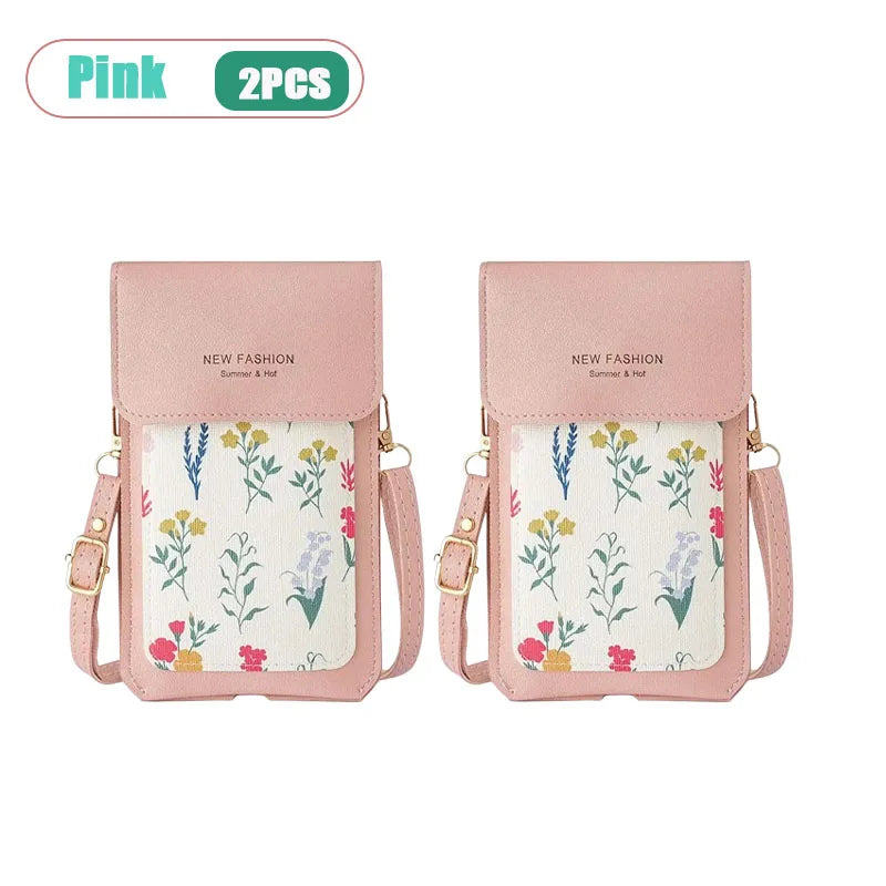 Touchscreen Crossbody Phone Bag for Women | Mini Shoulder Purse