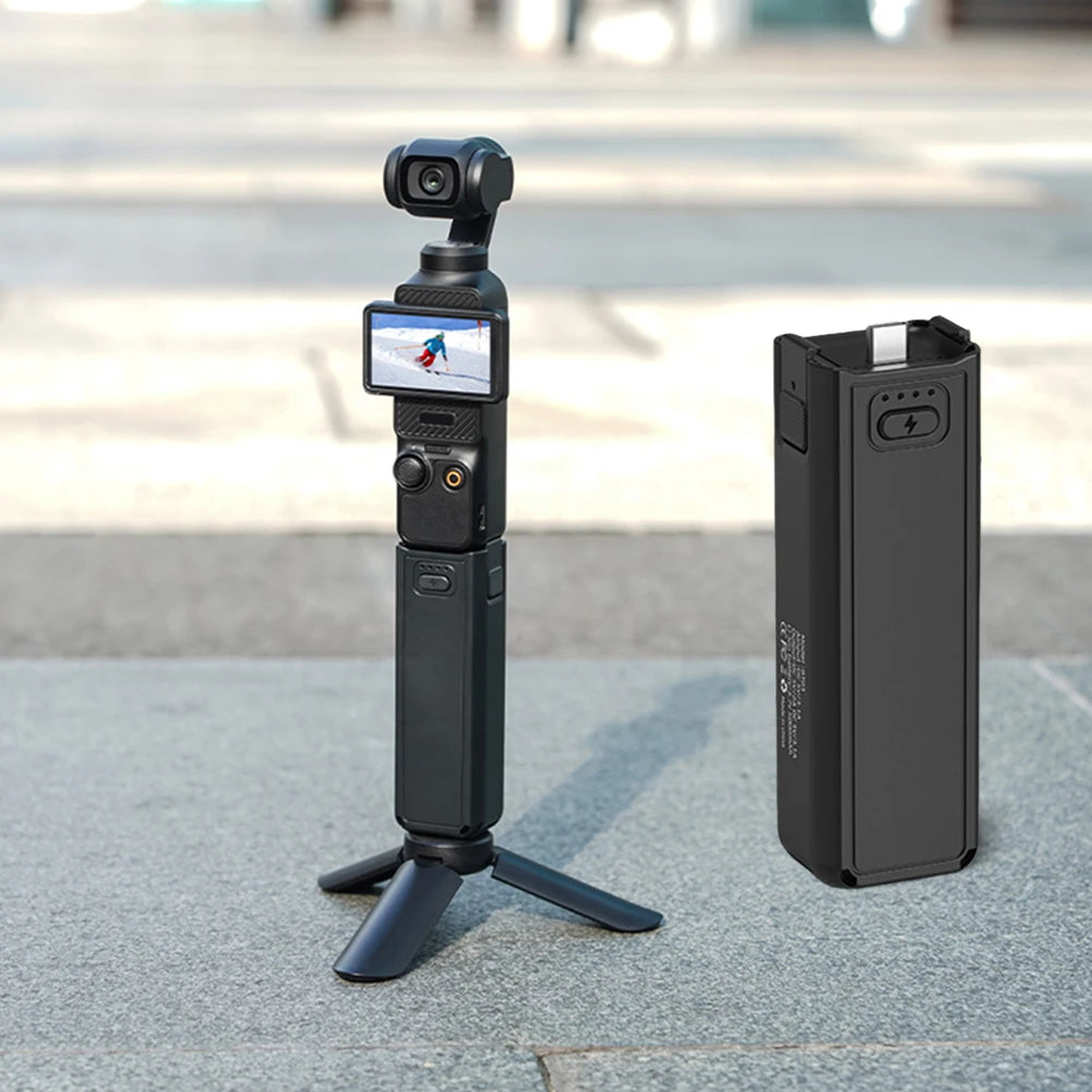 PO3050 For DJI Pocket 3 Battery Life Controller 10W 5000mAh Handheld Fast Charging Charger Extension Rod For DJI Pocket 3 Camera Peaceful Pleasures Health and Wellness