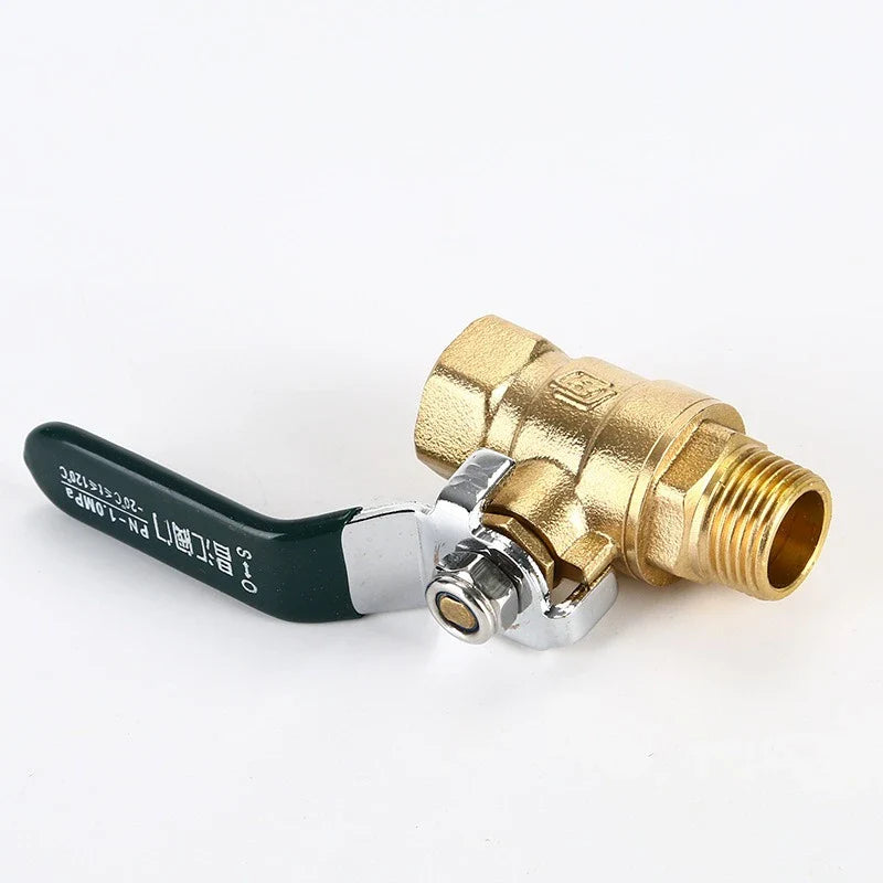 Full Bore Brass Ball Valve | Threaded Copper Water Switch