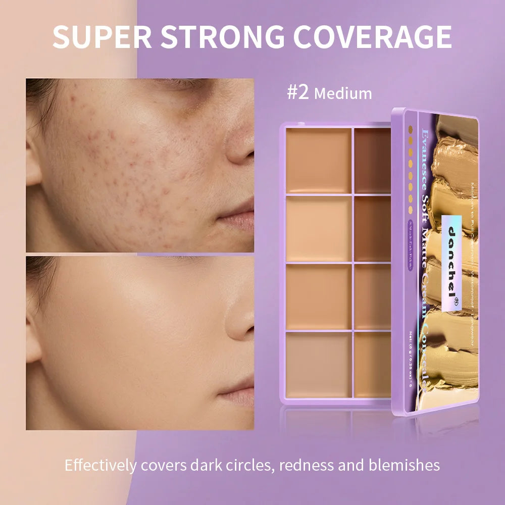 ibcccndc Multi-Shade Concealer Palette – Waterproof & Matte