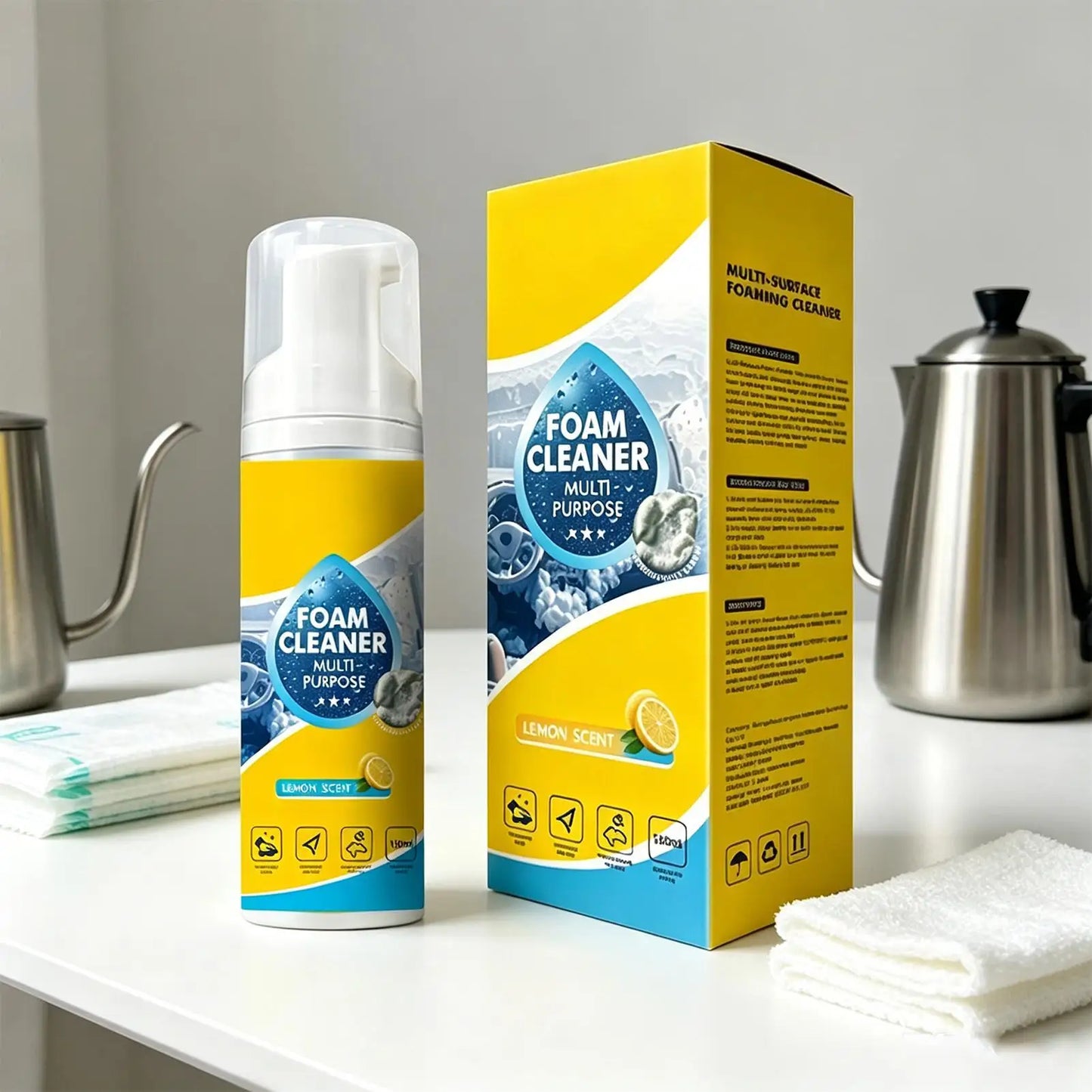 150ml Multi-Purpose Foam Cleaner Spray | Kitchen, Car & Home