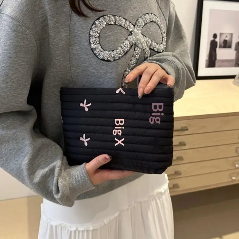 Bowknot Korean Style Clutch Bag – Women's Fashion Purse