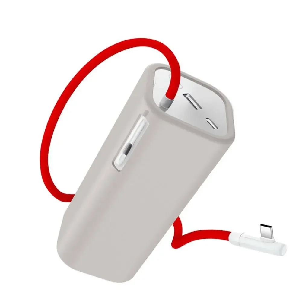 Silicone Case for OnePlus Supervooc 150W Power Bank Storage Travel Protective Cover for OnePlus Supervooc 150W Power Bank Peaceful Pleasures Health and Wellness Gray