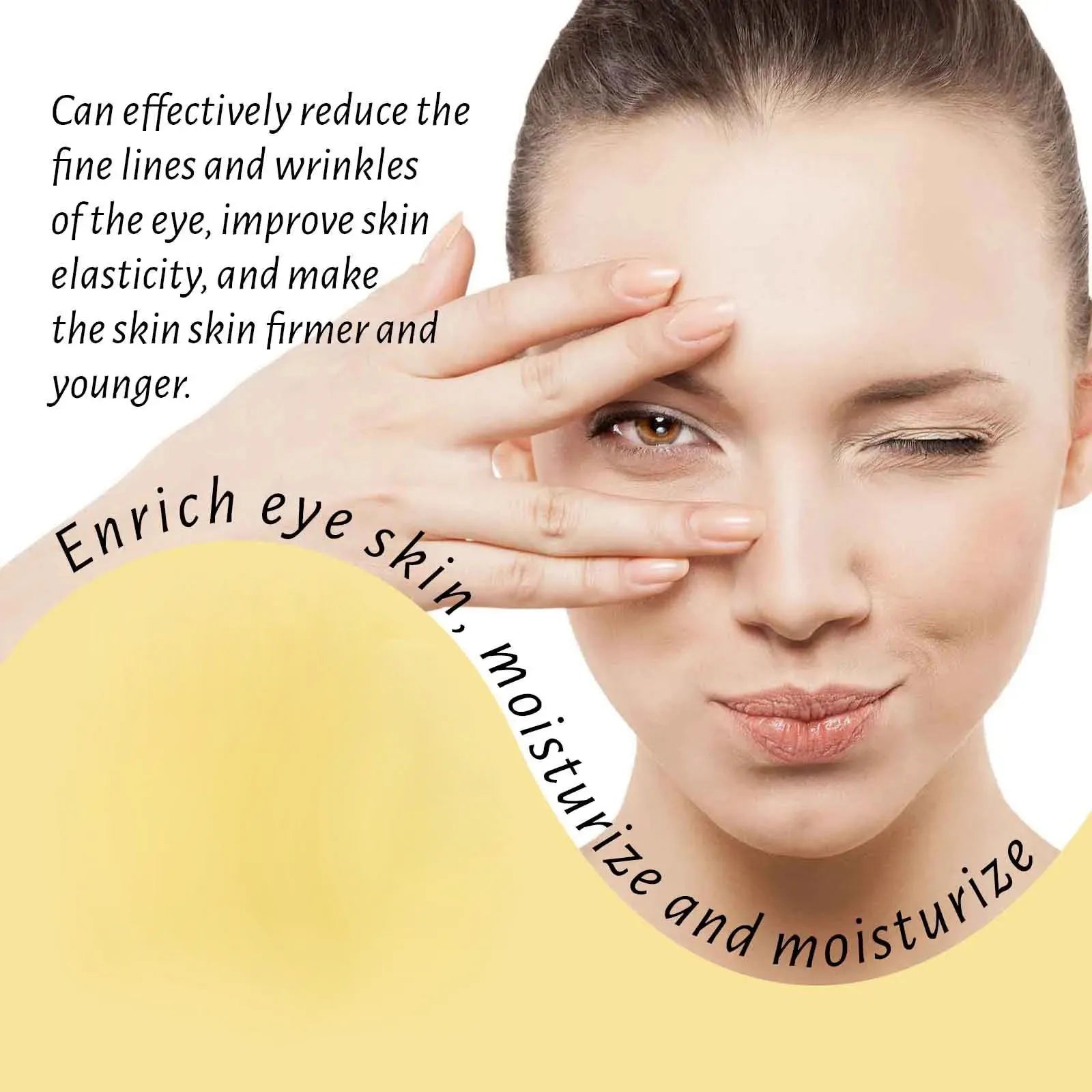 Anti-Wrinkle Eye Essential Oil Anti-Aging Fade Fine Line Remove Eye Bags Puffiness Firming Nourishing Dark Circles Remover Serum Peaceful Pleasures Health and Wellness