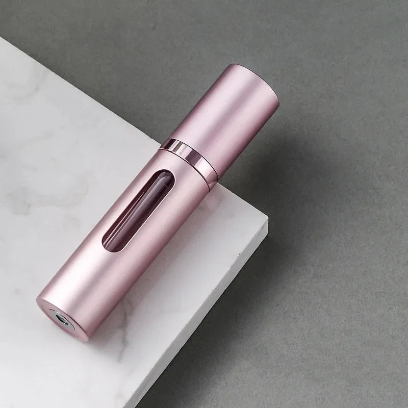 5ml Refillable Glass Perfume Spray Bottle | Mini Travel Atomizer