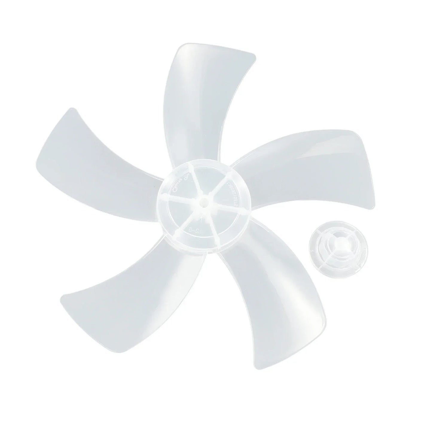 Household Plastic Fan Blade Five Leaves Nut Cover Pedestal Desk