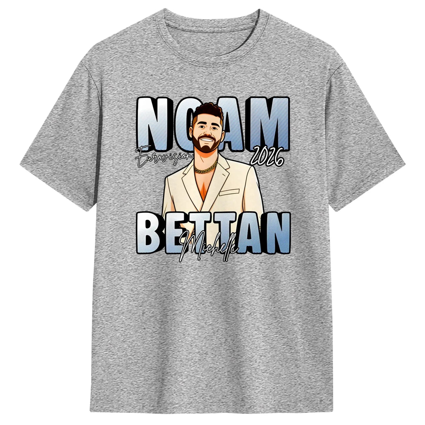 Eurovision 2026 Men's Cotton Graphic T-Shirt | S–6XL