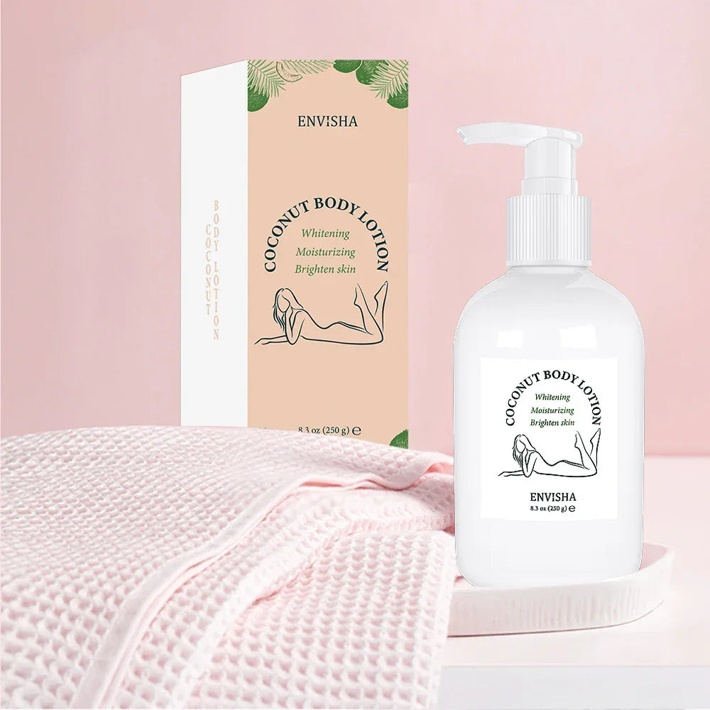 Coconut Oil Body & Face Lotion – Collagen, Retinol & Shea Butter Peaceful Pleasures Health and Wellness