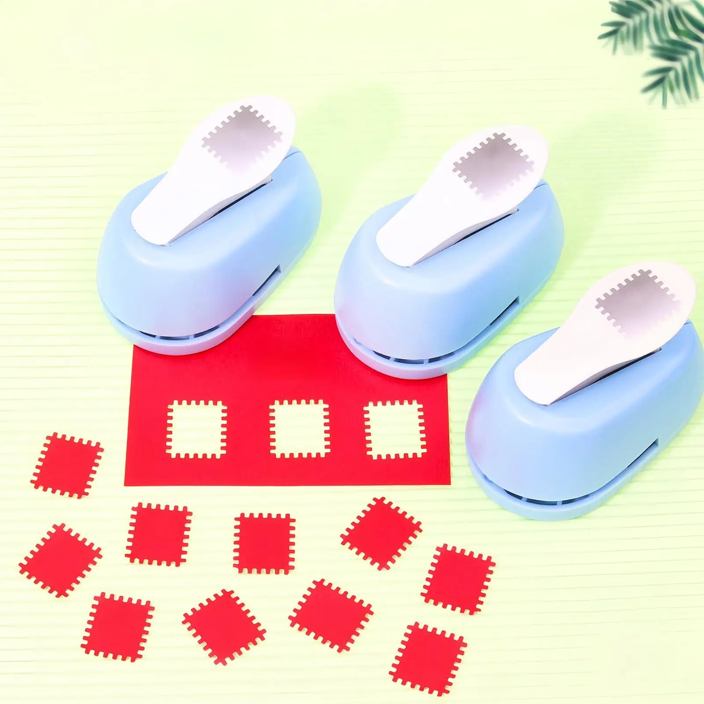 Rectangular Postage Stamp Punch for Scrapbooking & Cards