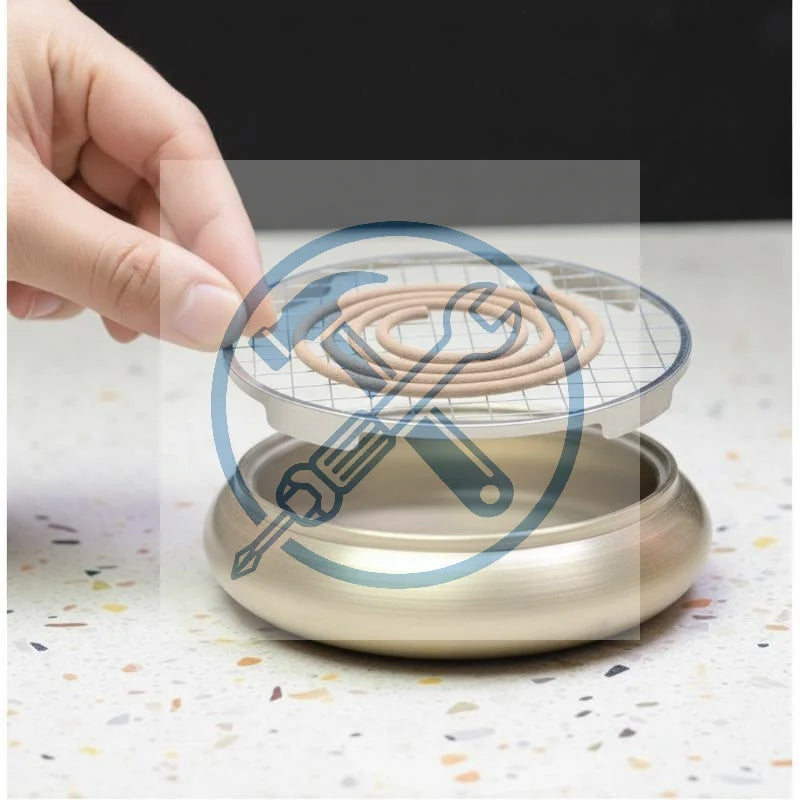 Stainless Steel Incense Coil Holder Grid | Rustproof Mesh Base