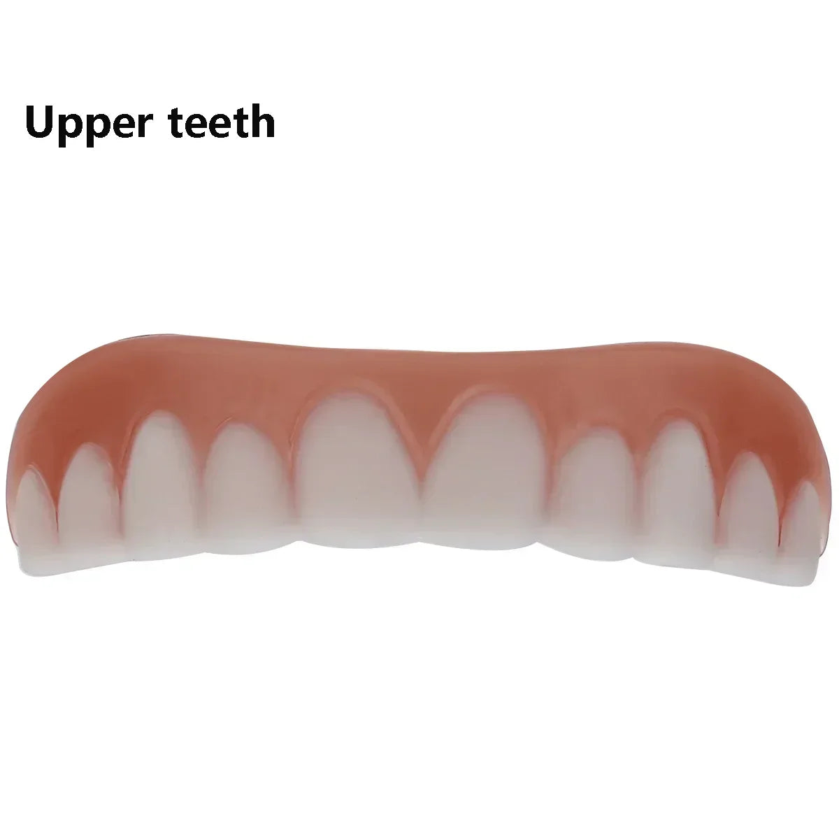 New False Teeth Silicone Upper & Lower Veneers Perfect Laugh Veneers Dentures Paste Fake Teeth Braces Comfortable Teeth Peaceful Pleasures Health and Wellness Upper teeth