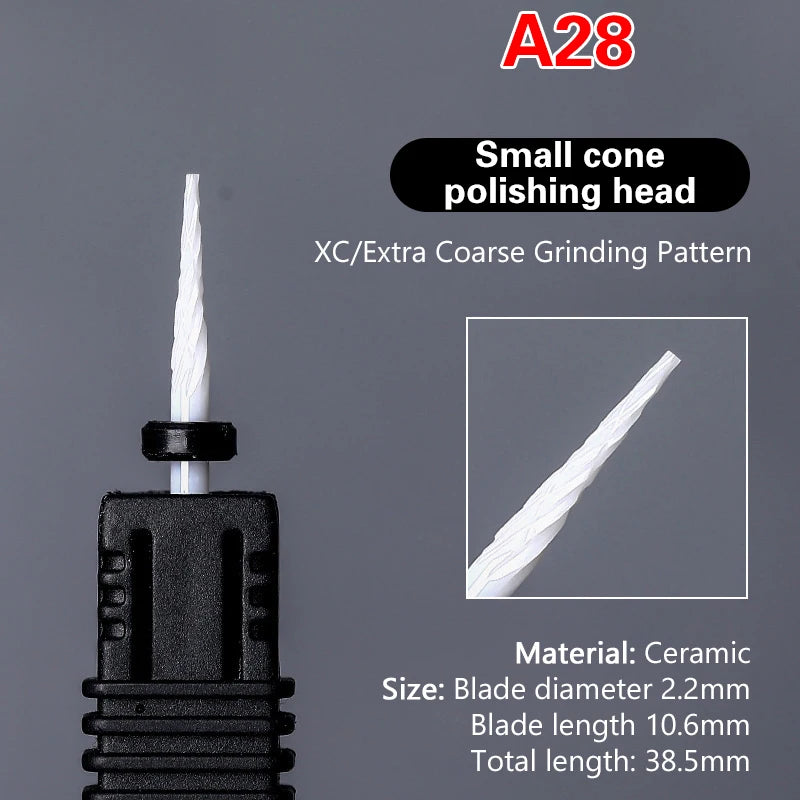 Ceramic Nail Drill Bit | Electric Manicure & Pedicure Tool