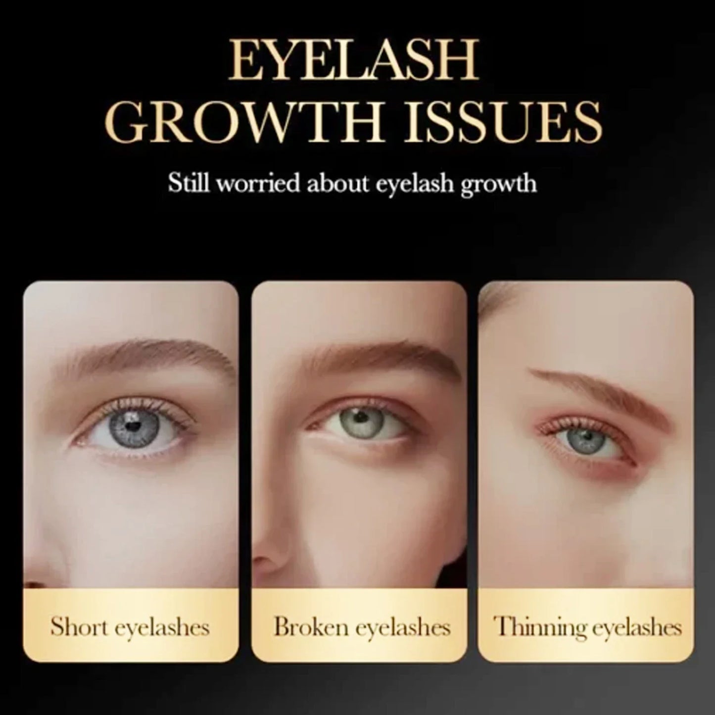 Eyelash & Eyebrow Growth Serum Oil – Fuller Longer Lashes 20ml