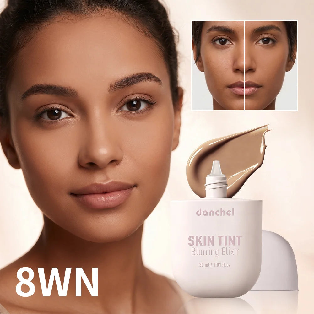 Skin Tint Blurring Elixir Foundation 24 Colors Concealer Blur Pores Fine Lines Long Lasting Hydrating Makeup For All Skin Tone Peaceful Pleasures Health and Wellness