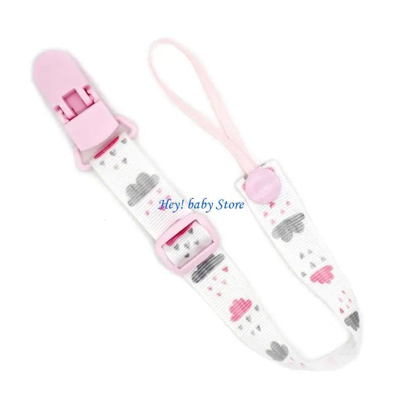 Baby Pacifier Chain Clip | Adjustable Teether Soother Leash