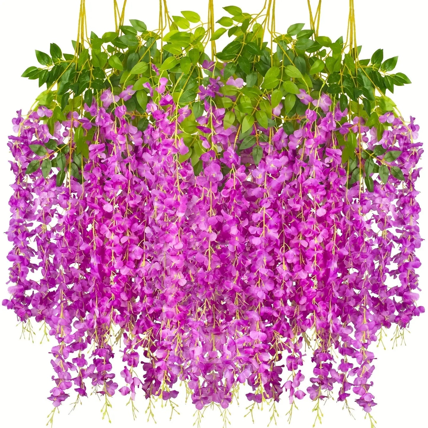 Artificial Silk Orchid Vine | Wedding & Home Decor – 5/10 PCS