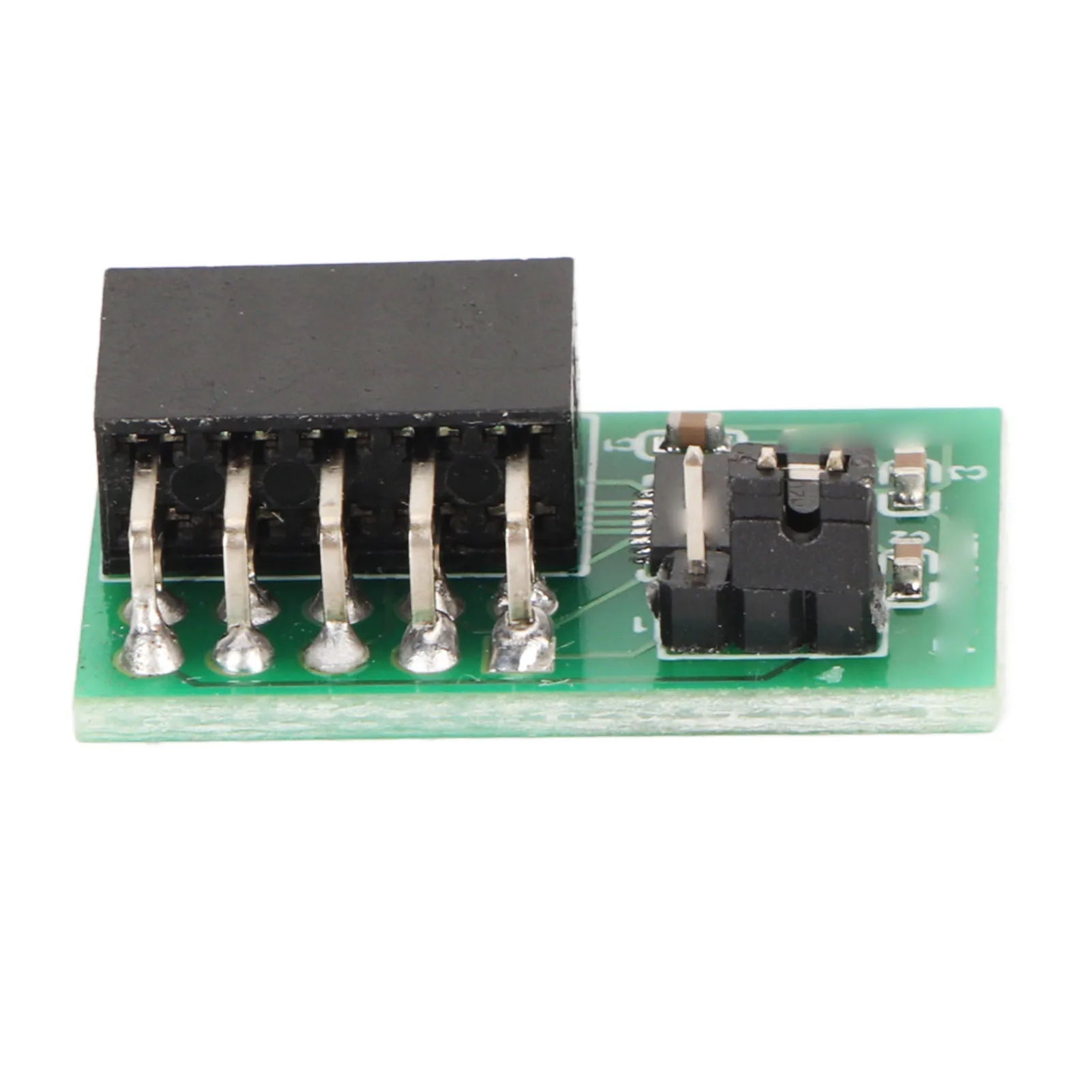 TPM 2.0 Module 10Pin TPM 2.0 Module Sleep Mode Light Weight 9670 Chipset Stable SPI High Accuracy for Trusted Peaceful Pleasures Health and Wellness