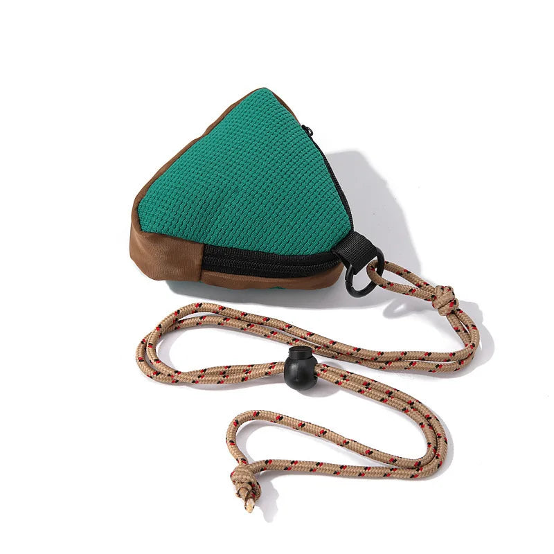 Triangular Mini Shoulder Bag – Trendy Coin Purse & Key Bag Mini Shoulder Bag Peaceful Pleasures Health and Wellness