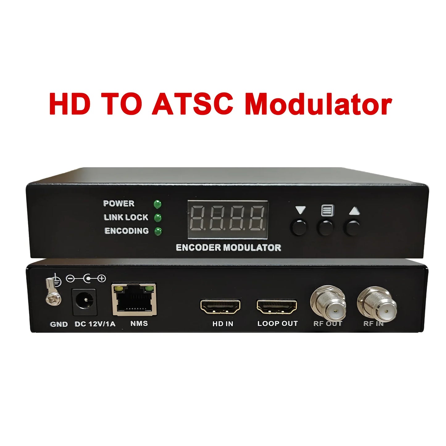 HD HDMI to RF Encoder Modulator | DVB-T/C ATSC ISDB-T CATV