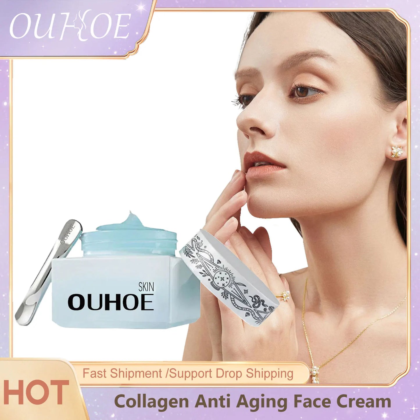 Collagen Anti-Aging Face Cream | Brightening & Deep Hydration